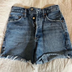 agolde - jean shorts